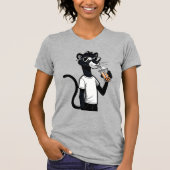 Cool Panther Graphic T-Shirt - Funny Bubble Tee Sh (Vorderseite)