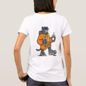Cool Panther Graphic T-Shirt - Funny Bubble Tee Sh (Rückseite)