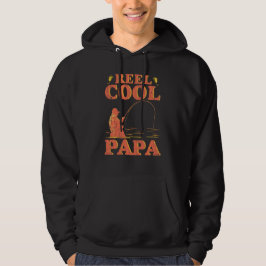 Cool Papa Angeln Lover Vater Geburtstagsjag Hoodie