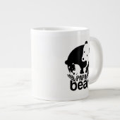 Cool Papa Bär Wortkunst Jumbo-Tasse (Vorderseite Rechts)