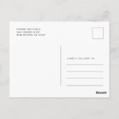 Cool Papa Fishing Vater Vatertag Postkarte (Rückseite)