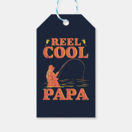Cool Papa Funny Fishing Vater Vatertag Geschenkanhänger