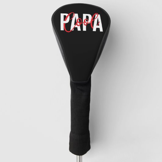 Cool Papa Golf Headcover (Vorderseite)