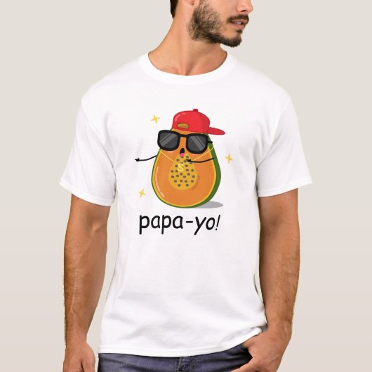 Cool Papaya Pun T-Shirt (Vorderseite)