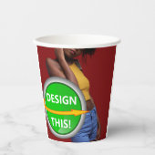 COOL! Paper Cup - 8oz - Pack 8 - Custom Pappbecher (Vorderseite)