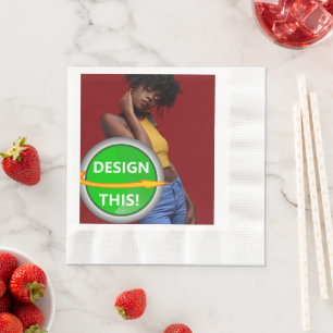 COOL! Papier geprägtes Mittagessen Napkins -50-Pac Serviette