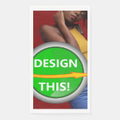 COOL! Papierhandtuch - 3 Blatt - 50 Stück Weiß Serviette (Vorderseite)