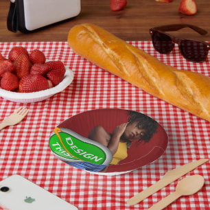 COOL! Papierschale - 7 Zoll - Benutzerdefiniert Pappteller