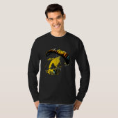 Cool paraglider in fast paced action T-Shirt (Vorne ganz)