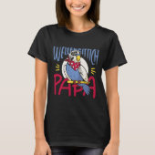 Cool Parakeet Bird T-Shirt (Vorderseite)