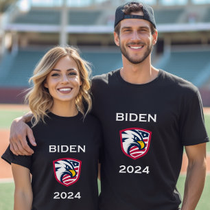 Cool Patriotic Joe Biden 2024 Wahl Eagle Dark T-Shirt