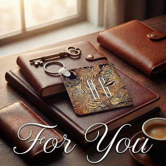 Cool pattern unique text  schlüsselanhänger