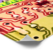 Cool PCB Electronic Computer Tech Printed Circuit Poster (Ecke)