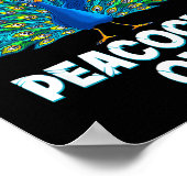 Cool Pea Design For Men Women Kids Bird Pea Lovers Poster (Ecke)