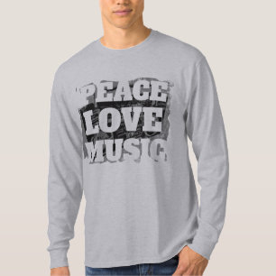 Cool Peace Liebe Music Retro Not leidende Boombox T-Shirt