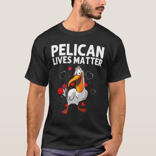 Cool Pelican For Men Women Zoo Pelicans Bird Zooke T-Shirt (Vorderseite)