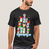 Cool Penguin Christmas Pajamas Shirt Boys, Penguin (Vorderseite)
