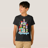 Cool Penguin Christmas Pajamas Shirt Boys, Penguin (Vorne ganz)