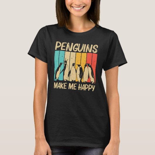 Cool Penguin For Men Women Emperor Penguin Bird T-Shirt (Vorderseite)