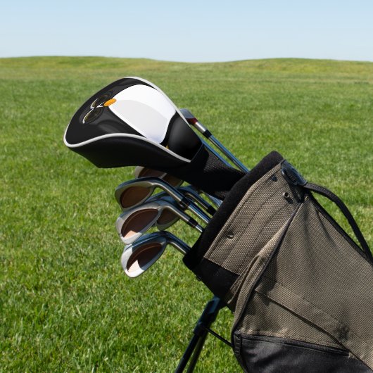 Cool Penguin Golf Headcover (In SItu)