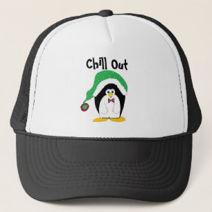 Cool Penguin Holiday Penguin Truckerkappe