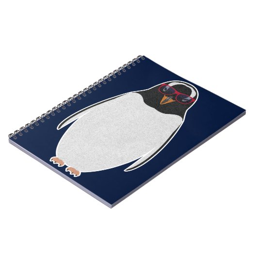 COOL PENGUIN NOTIZBLOCK (Linke Seite)