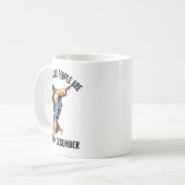 Cool People Are Born In December Christian Christm Kaffeetasse (Vorderseite Links)