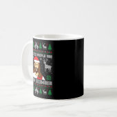 Cool People Are Born In December Christian Christm Kaffeetasse (Vorderseite Links)