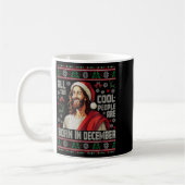 Cool People Are Born In December Christian Christm Kaffeetasse (Links)