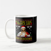 Cool People Are Born In December Christian Christm Kaffeetasse (Links)