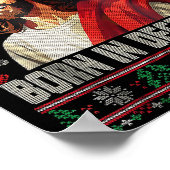 Cool People Are Born In December Christian Christm Poster (Ecke)