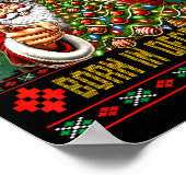 Cool People Are Born In December Christian Christm Poster (Ecke)