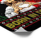 Cool People Are Born In December Christian Christm Poster (Ecke)