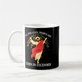 Cool People Are Born In December Christian Funny J Kaffeetasse (Links)