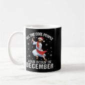 Cool People Are Born In December Christian Jesus C Kaffeetasse (Links)
