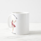 Cool People Are Born In December Christian Jesus C Kaffeetasse (Vorderseite Links)