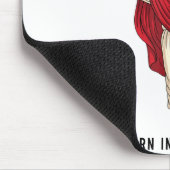 Cool People Are Born In December Christian Jesus C Mousepad (Ecke)