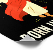 Cool People Are Born In December Christian  Poster (Ecke)