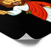 Cool People Are Born In December Christian Xmas Bi Poster (Ecke)