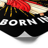 Cool People Are Born In December Christmas Christi Poster (Ecke)