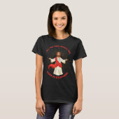 Cool People Born In December Birthday Funny Jesus T-Shirt (Vorne ganz)