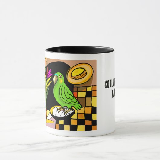 Cool People Have Parrots Tasse (Zentrum)
