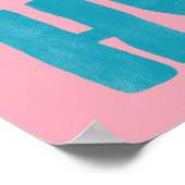 Cool People Live Here Poster (Ecke)