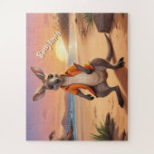 Cool Personalisiert Kangaroo Puzzle (Vertikal)