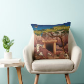 Cool personalisierte Dinosaurier Jurassic Tierbrau Kissen (Stuhl )