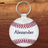 Cool Personalisierter Baseball Schlüsselanhänger (Vorderseite)