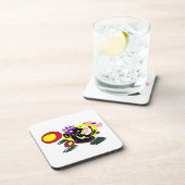 Cool Pfau Getränkeuntersetzer (Rechte Seite)