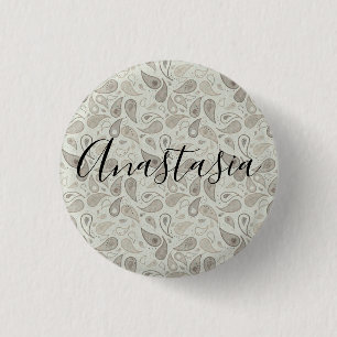 Cool, Phantastisch Grau Button