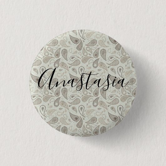 Cool, Phantastisch Grau Button (Vorderseite)