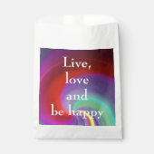 Cool, Phantastisch, Regenbogen mit einem Zitat Geschenktütchen (Vorderseite)